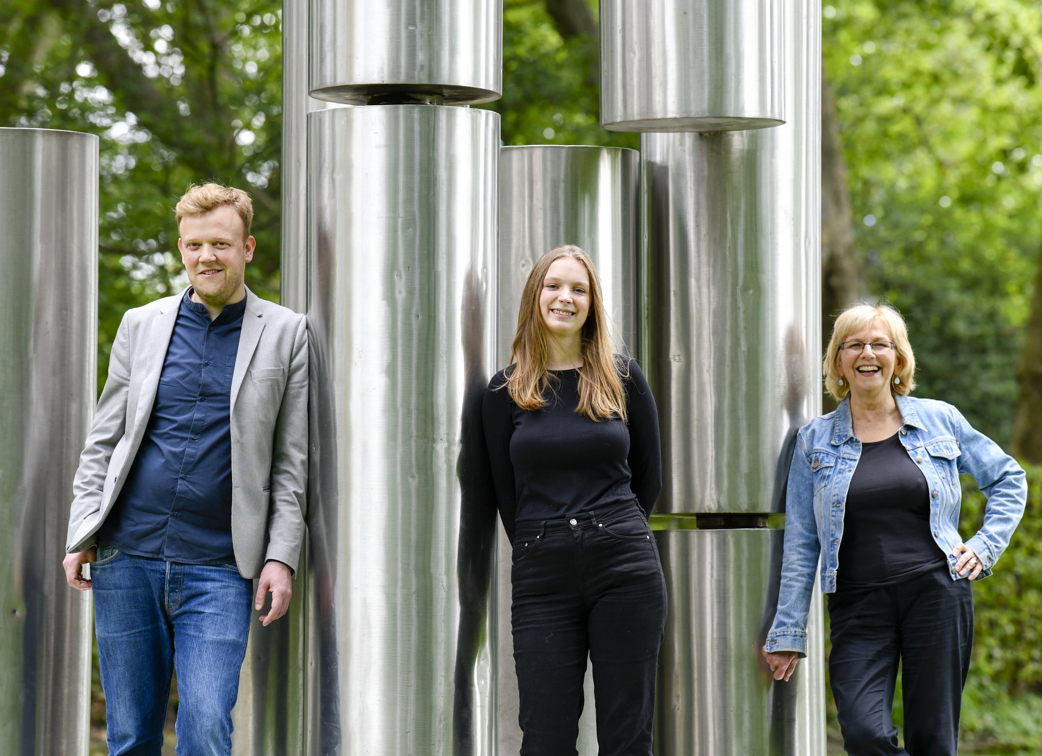 Spitzentrio von AUF Gelsenkirchen kennenlernen Kommunalwahl 2020