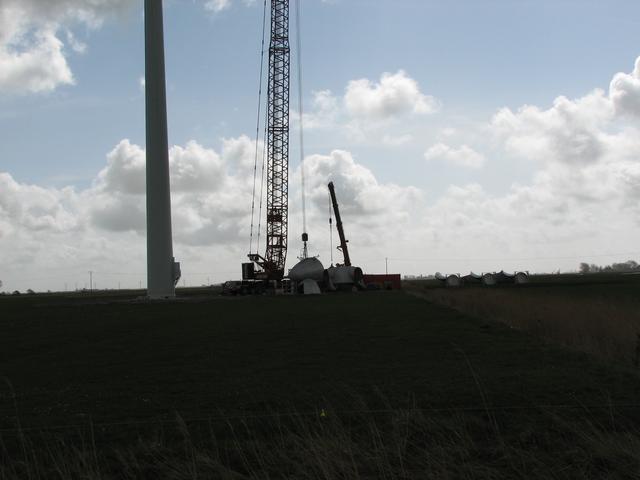 Windrad Montage | Foto: Umbehaue