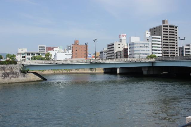 Die Aioi-Brücke sollte das Ziel des Atombombenabwurfes sein.