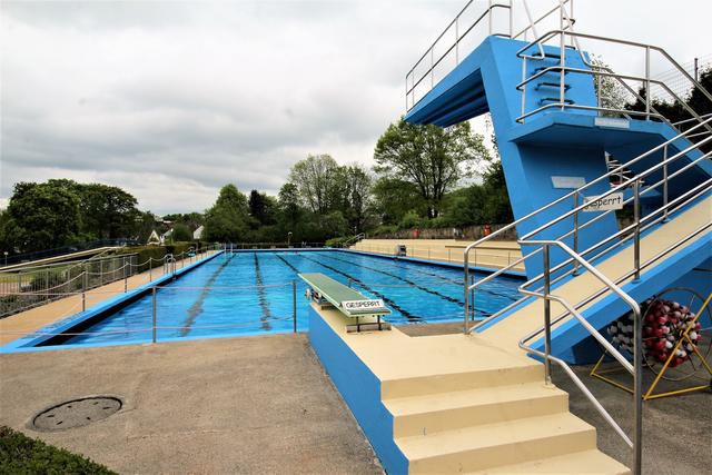 Das Freibad an der Bleichwiese in Sprockhövel.