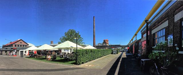 Der neue "Marktplatz" lädt zum Verweilen ein.