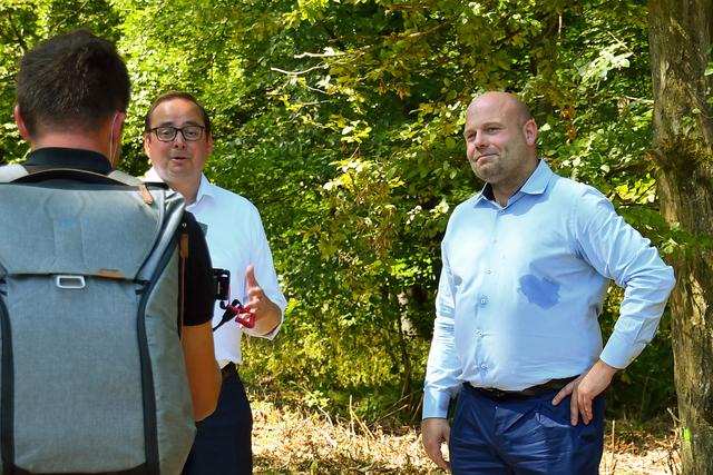 Essens Oberbürgermeister Thomas Kufen und Oliver Lind im Interview