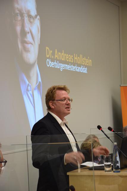 Wahlkampfhilfe für Dr. Andreas Hollstein, dem Oberbürgermisterkandidat der CDU für Dortmund gab Gesundheitsminister Jens Spahn.  