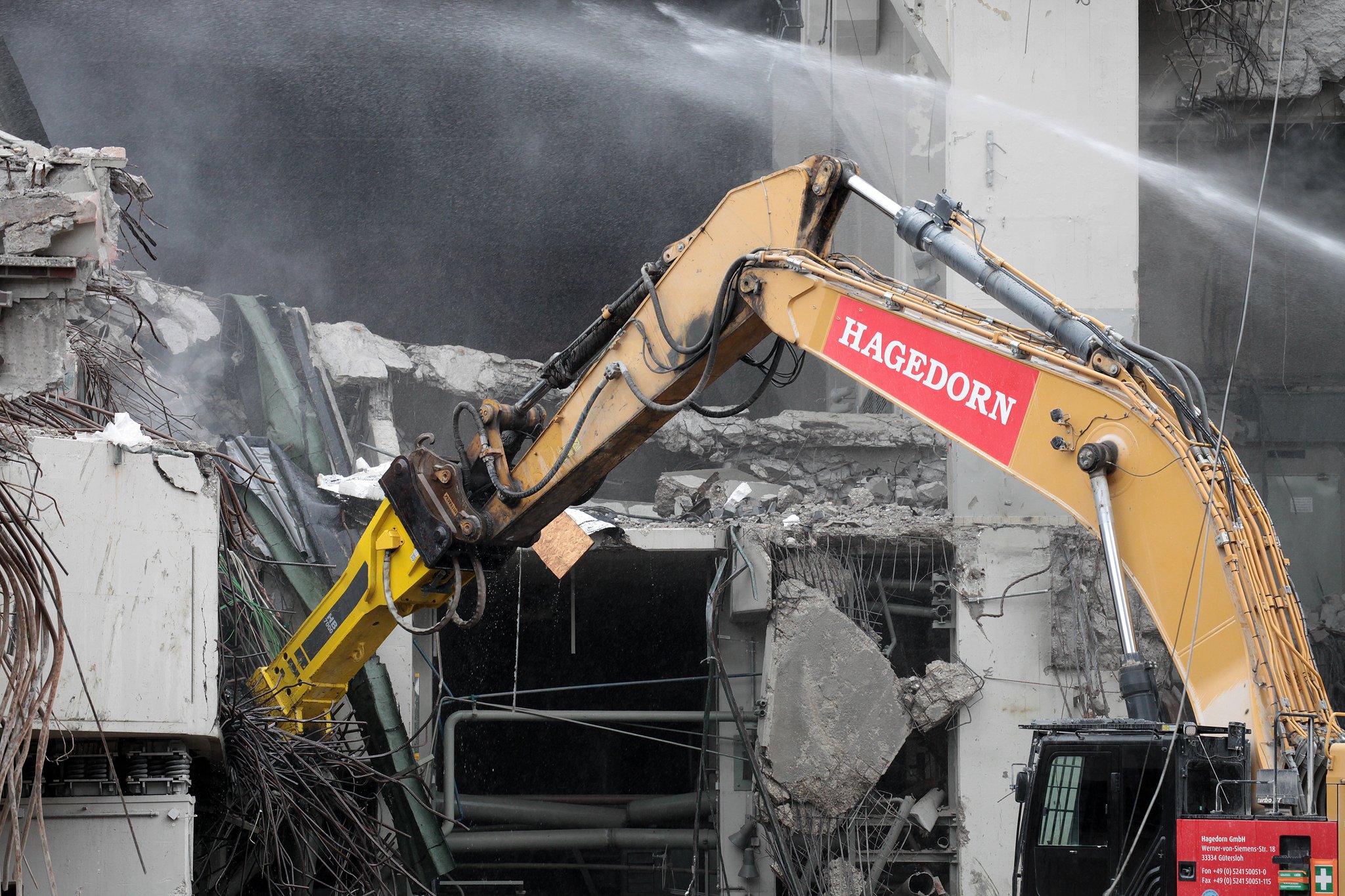 Kraftwerk Loch in der Turbinenhalle Lünen