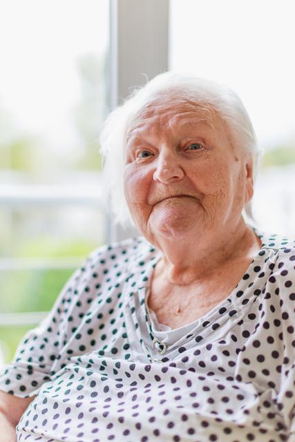 Die 102-jährige Ilse Fischer ist im Wohnstift Haus Horst zuhause.