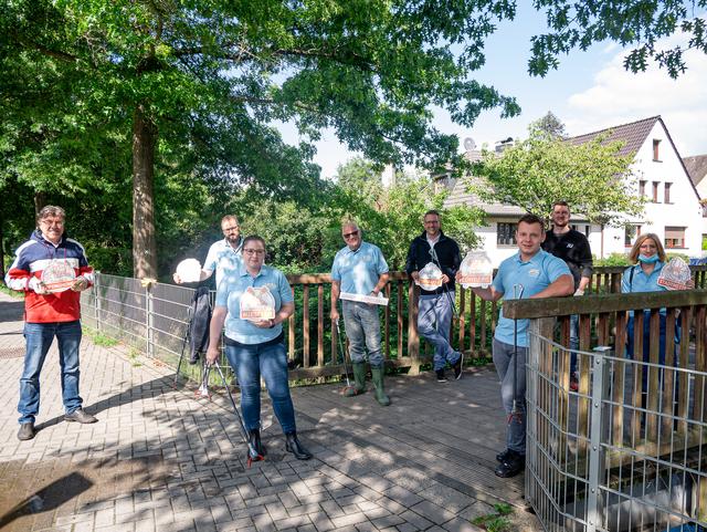 Heinz Wansing (Ratskandidat Wahllokal Pfarrheim St. Johannes), Hans-Georg Hellebrand (THG), Isis Götte (Ehem. Jeanette-Wolff-Realschule), Siegbert Weide (Kreistagskandidat), Ingo Brohl (Landratskandidat), Marcel Rademacher, Phil-Christopher Brüggemann (Gartenschule) und Rabea Götte