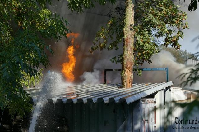 Vollbrand Werkstatt Am Apelstück