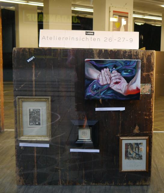 Oben rechts: Hände von Konrad Magin. | Foto: Galerie