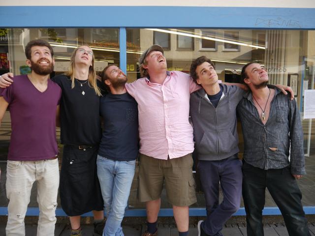 René Alexander Scheffer, Dominik Julian Netz, Konrad Magin, Patrick Brehmer, Moritz Maas und Pascal Schulte-Zweckel (v.l.). | Foto: nima