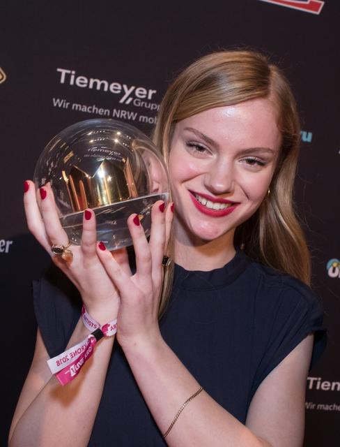 Die "Krone"-Gala 2018 war ein Heimspiel für die Bochumer Sängerin Amilli: Sie gewann den Förderpreis.