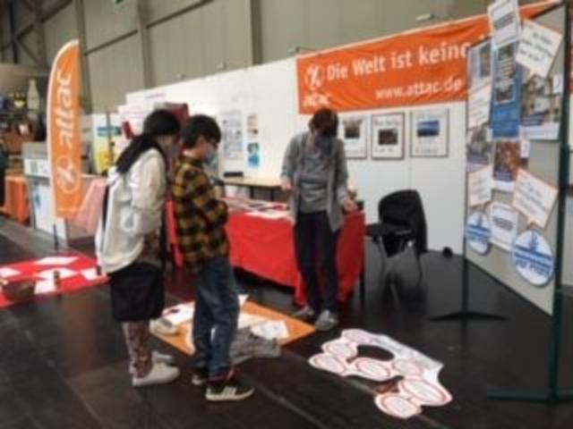 attac Dortmund bei der FAIR FRIENDS: "Die Welt ist keine Ware!"