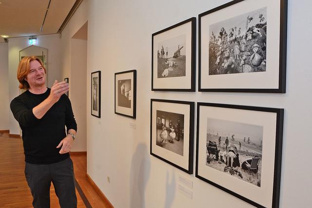 Ralph Goertz hat die Ausstellung "Facing Britain" (27. September - 8. November) im Gocher Museum kuratiert.
Foto: Steve