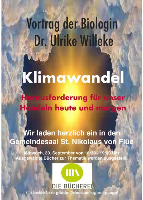 Das Plakat zur Veranstaltung.