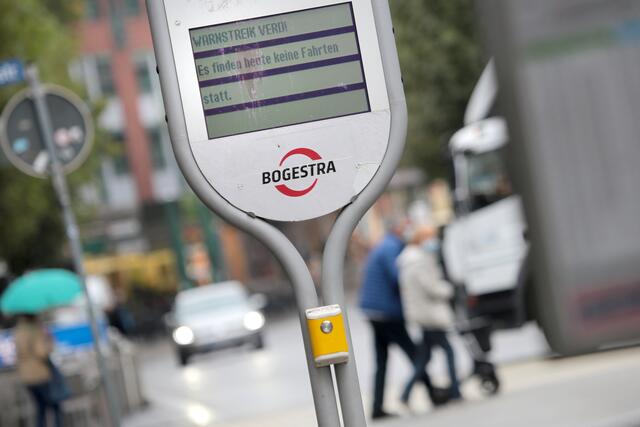 Nichts ging mehr am Dienstag bei der Bogestra.