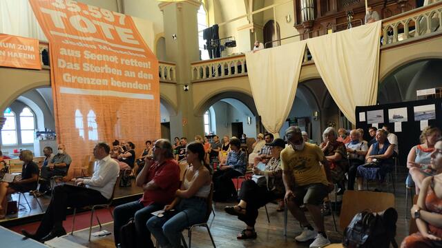 Das LutherLAB war ein würdiger Rahmen für die Veranstaltungsreihe "Retten statt Reden". | Foto: Eyding