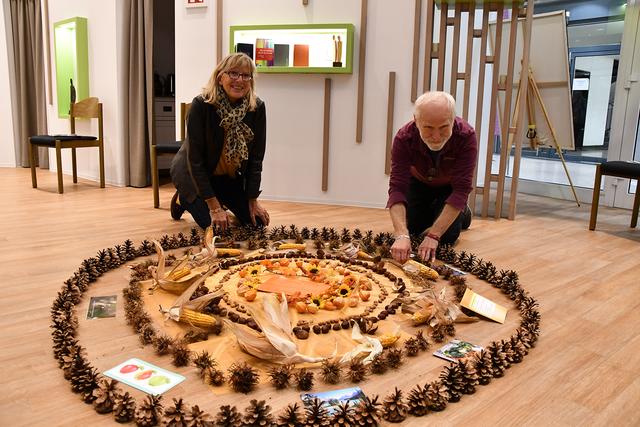 Im Einkaufszentrum hat die Kirche auch ein Zuhause in Form eines Pavillon gefunden. Dort ist jeder herzlich willkommen. | Foto: Bistum Münster, M. Kiepe