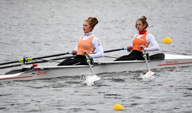 Lea Scheider und Lena Siekerkotte fuhren der Konkurrenz davon. Foto: KRG
