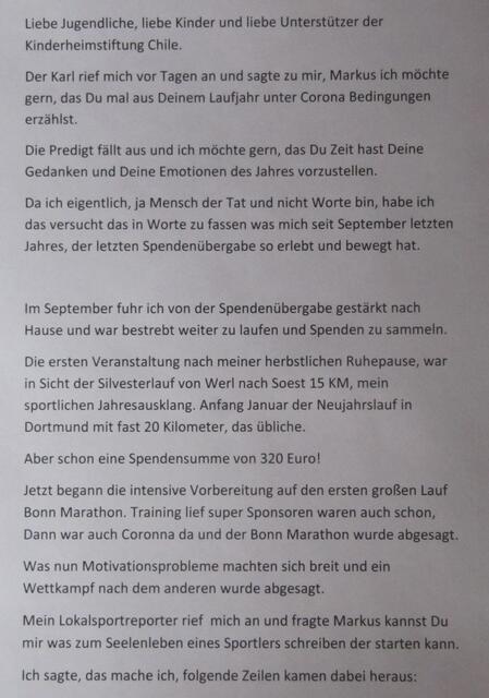 Meine Ansprache Teil: 1