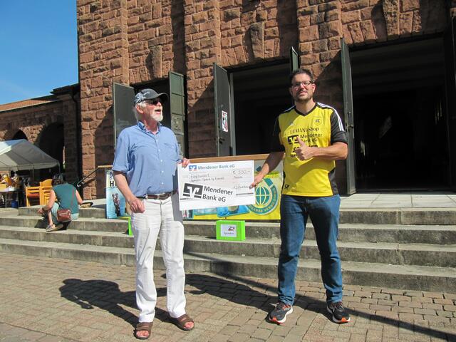 Danke an die Mendener Bank!