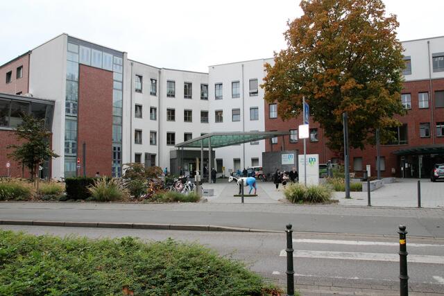 Das Marien-Hospital in der Weseler Innenstadt.