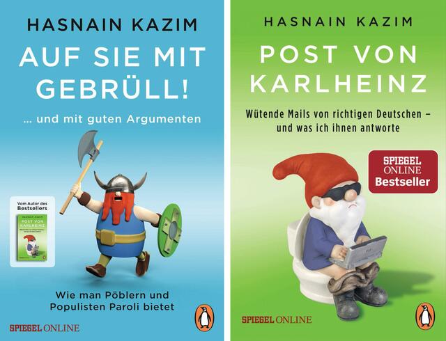 Hasnain Kazims Bücher erscheinen bei Penguin. Foto: Verlag