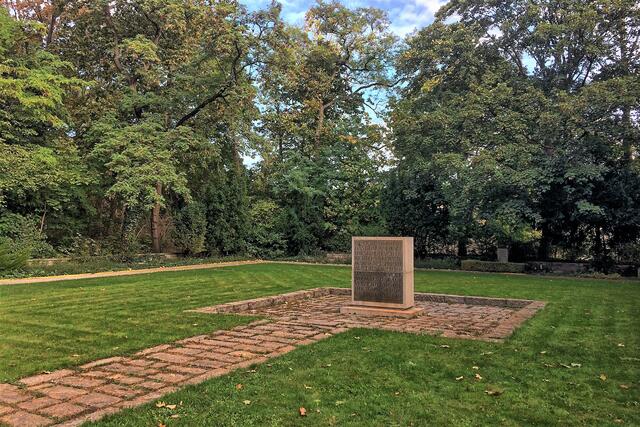 Der Friedhof der Märzgefallenen für die 255 Opfer der Märzrevolution von 1848.