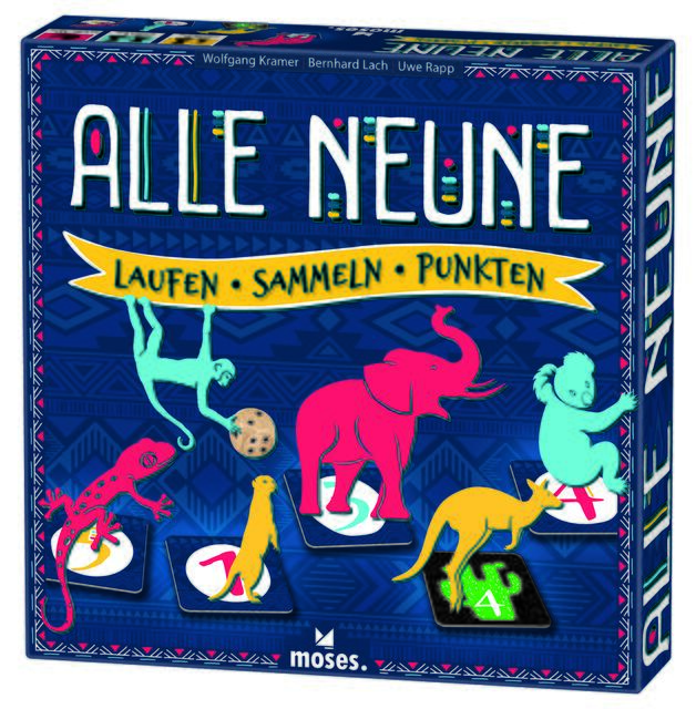 "Alle Neune" ist als Spiel für Familien mit Grundschulkindern gut geeignet.