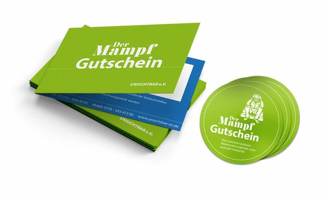 So sehen die Gutscheine aus.
