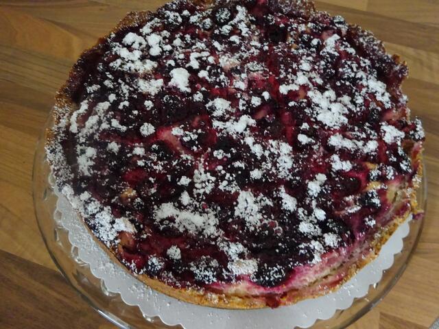 der fertige Kuchen