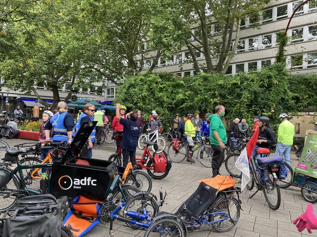 Stadtradel-Start am 5.9.20 auf dem Kopstadtplatz | Foto: Claudia Harfst