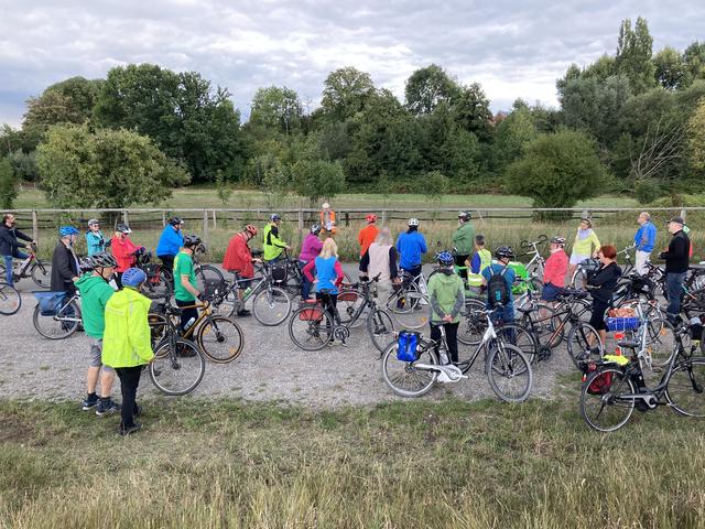 Grüne ADFC-Tour durch den Bezirk 4 Borbeck am 6.9.20 hier im Winkhauser Tal | Foto: claudia Harfst