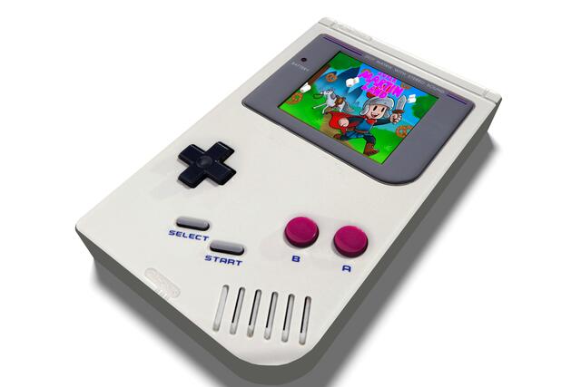 Ein Gameboy. Kinder der 90er Jahre werden sich noch gut an ihn erinnern.