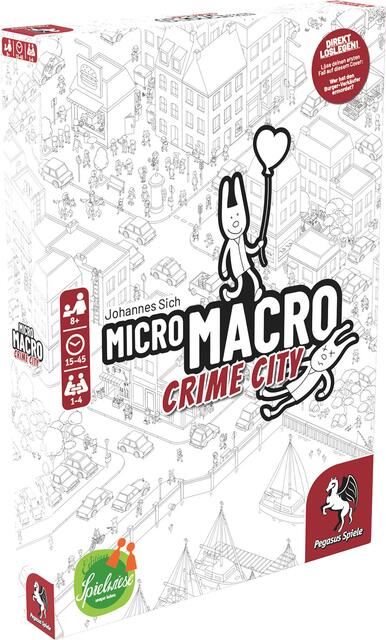 Um die Kriminalfälle bei Micro Macro zu lösen, braucht man gute Augen und die Fähigkeit Gesehenes zu verstehen.