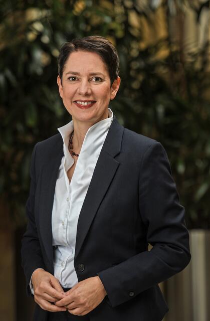 Landrätin Silke Gorißen betont, dass sie für die Organisationsstruktur der Kreisverwaltung zuständig ist.