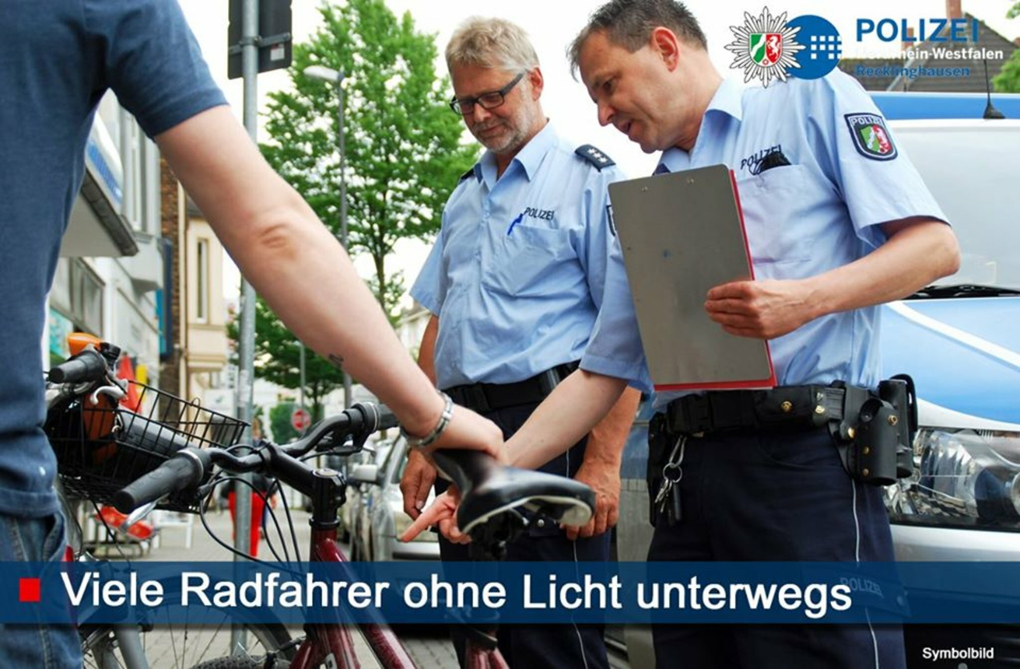 65 Radfahrer in Dorsten kontrolliert Fahrradsicherheit im Fokus der Polizei Dorsten
