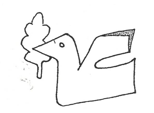 Die Friedenstaube hält ein Eichenblatt im Schnabel.