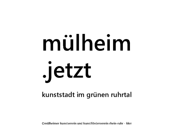 Kunst und Kultur in der Stadt Mülheim - das aktuelle Angebot in der Kunststadt im grünen Ruhrtal