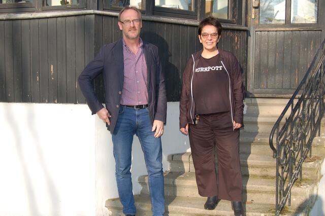 Ulrike Nottebohm und Max Schürmann machen sich seit Jahrzehnten für den Stadtteil stark.