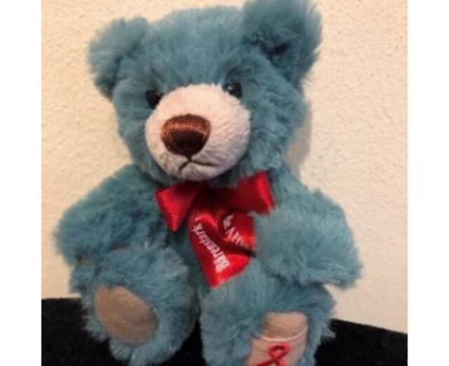 Der Aids-Teddy 2020.