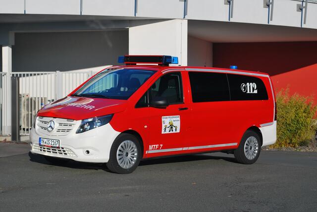 Der umgerüstete Mercedes wurde für die Kinderfeuerwehr Iserlohn angeschafft.