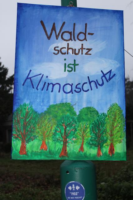 Waldschutz ist ganz klar auch Klimaschutz.