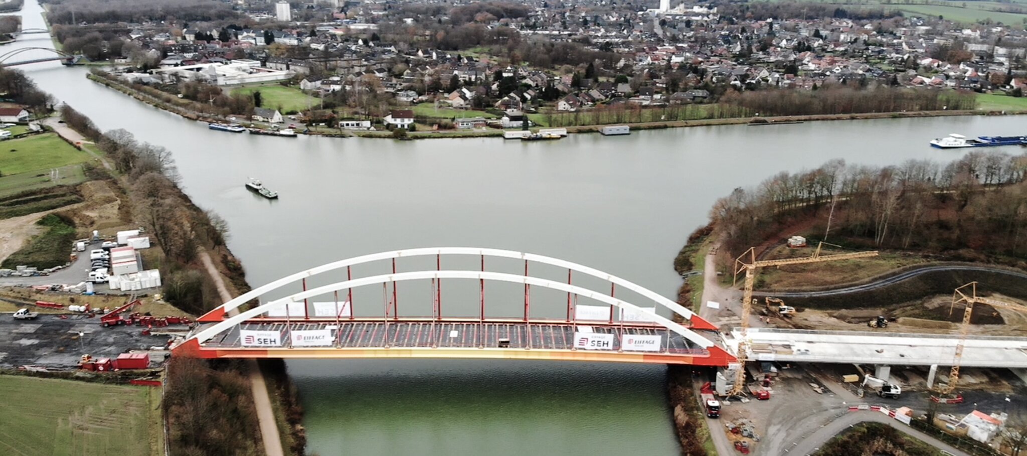 Neues von der B474n – eine Brücke auf Rädern: Die Brücke über den