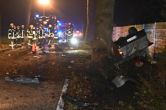 Am Samstagabend sorgte ein schwerer Verkehrsunfall in Haltern am See für einen Großeinsatz von Polizei und Feuerwehr.