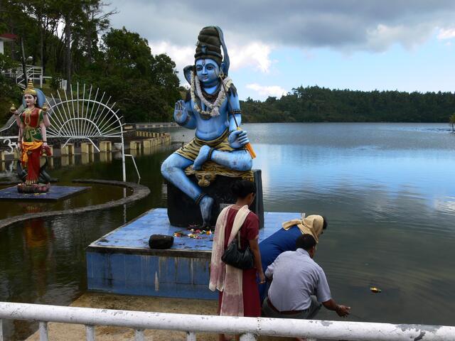 Am Hindu-Tempel