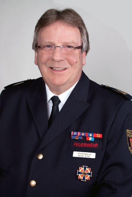 Kreisbrandmeister Reiner Gilles.