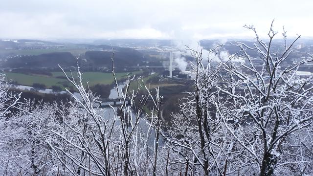 Zusammenfluss von Ruhr und Lenne