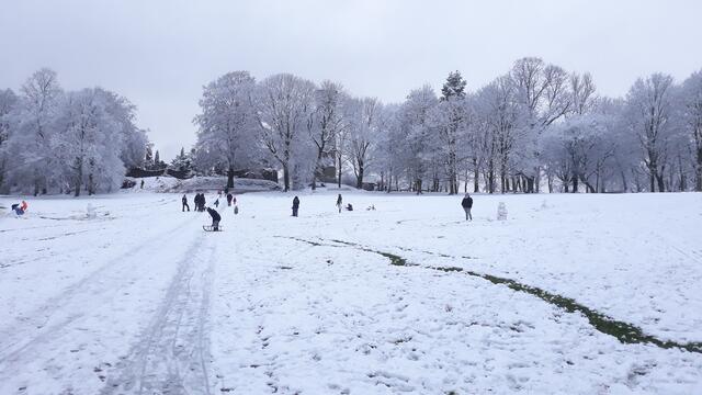 Der Andrang hielt sich in Grenzen.