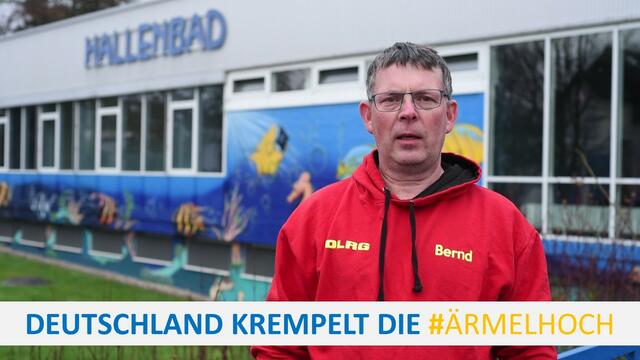 Bernd Noell (Bootsführer): "Ich lasse mich impfen, damit wir endlich wieder neue Rettungsschwimmer ausbilden können."