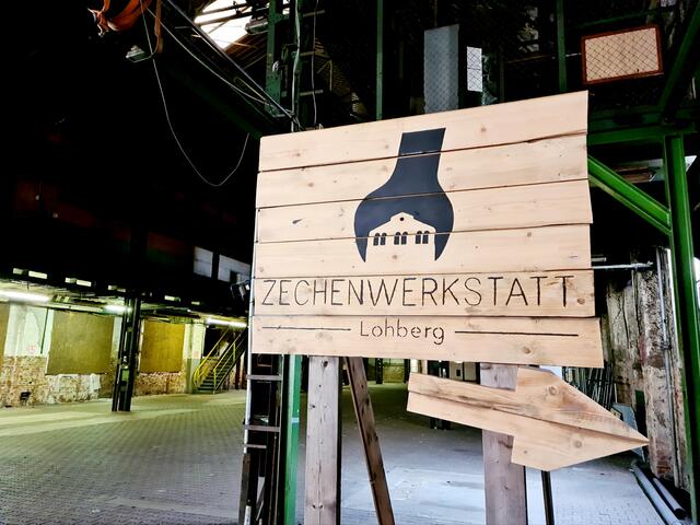 Im Inneren der Zechenwerkstatt in Lohberg.