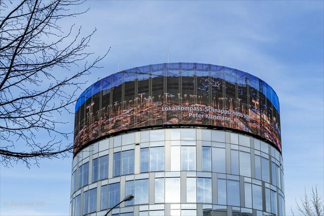 Bildtitel: "Rangierbahnhof in Vorhalle" von Peter Klusmann